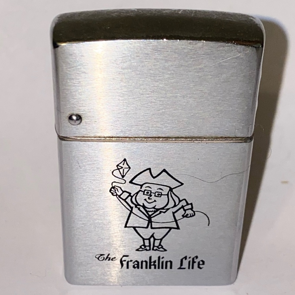 Vintage The Franklin Life Insurance Company Springfield Illinois Lighter